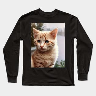 Beautiful Cats Cute Kittens Long Sleeve T-Shirt